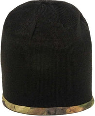 OC Sports CMK-405 Beanie - Mossy Oak Break-Up Black - Mossy Oak Break-Up Black / 6 7/8’’ - 7 1/2’’
