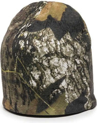 OC Sports CMK-405 Beanie - Mossy Oak Break-Up Black - Mossy Oak Break-Up Black / 6 7/8’’ - 7 1/2’’