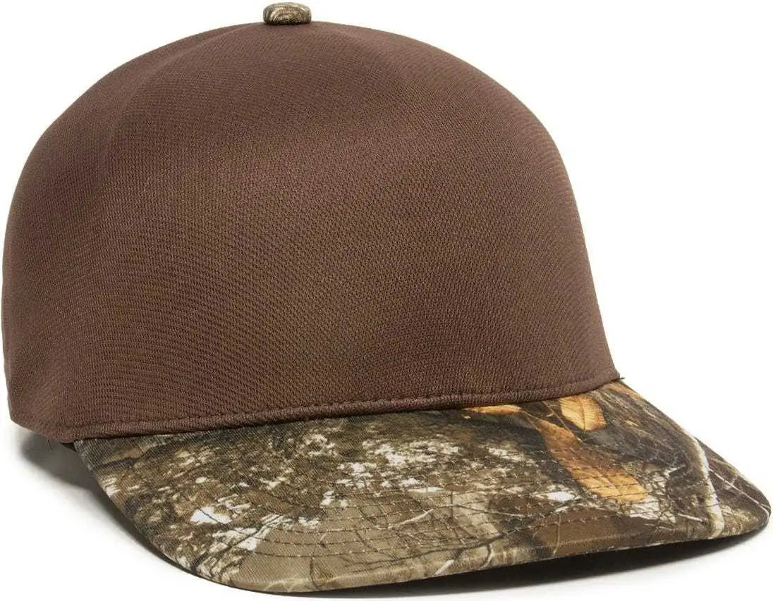 OC Sports CONCEAL Adjustable Cap - Brown Realtree Edge - Brown Realtree / 6 7/8’’ - 7 1/2’’