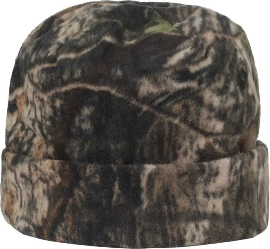 OC Sports COR-002 Beanie with Cuff Easily Visible Reversible - Mossy Oak Country DNA Blaze - Mossy Oak Blaze / OSFM