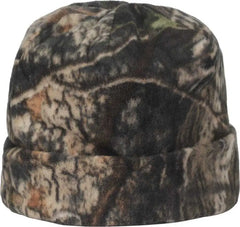 OC Sports COR-002 Beanie with Cuff Easily Visible Reversible - Mossy Oak Country DNA Blaze - Mossy Oak Blaze / OSFM