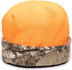 OC Sports COR-002 Beanie with Cuff Easily Visible Reversible - Realtree Edge Blaze - Realtree Edge Blaze / 6 7/8’’ - 7