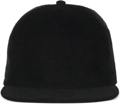 OC Sports CORD01 Corduroy Cap - Black - Black / OSFM
