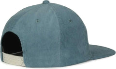 OC Sports CORD01 Corduroy Cap - Dusty Blue - Blue / OSFM