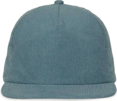 OC Sports CORD01 Corduroy Cap - Dusty Blue - Blue / OSFM