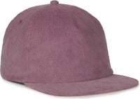 OC Sports CORD01 Corduroy Cap - Dusty Lavender - Lavender / OSFM