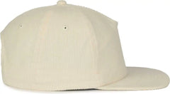 OC Sports CORD01 Corduroy Cap - Ivory - Ivory / OSFM