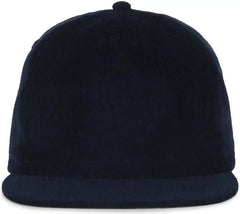 OC Sports CORD01 Corduroy Cap - Navy - Navy / OSFM