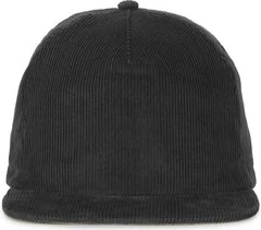 OC Sports CORD01 Corduroy Cap - Steel - Steel / OSFM