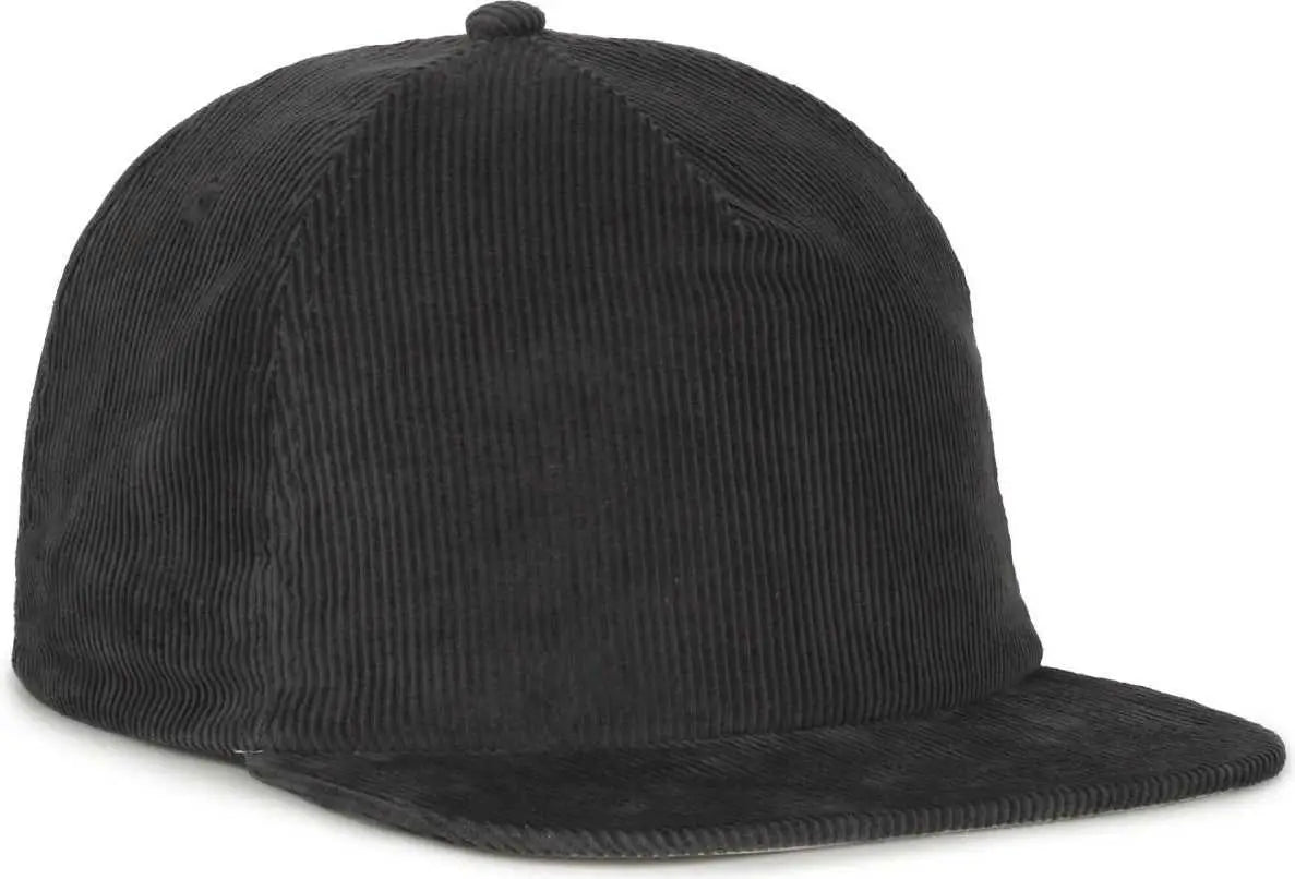OC Sports CORD01 Corduroy Cap - Steel - Steel / OSFM