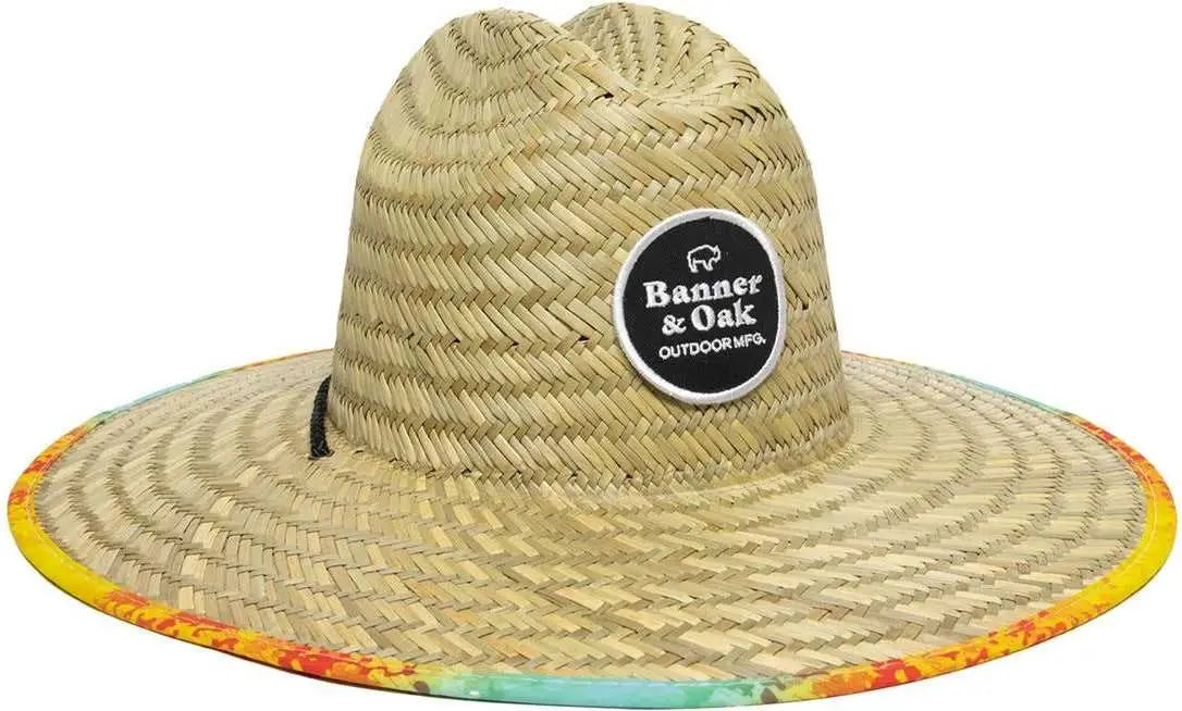 OC Sports COVE Lifeguard Straw Hat - Natural - Natural / OSFM