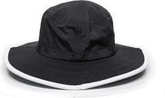 OC Sports CSB-300 Moisture Wicking Boonie - Black White - Black White / One Size Fits Most