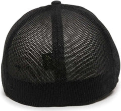 OC Sports CT120M Extra-flexible Slight Pre-curved Visor - Royal Black