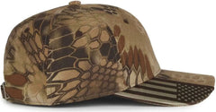 OC Sports CWF-305 Adjustable Cap - Kryptek Highlander AM - Kryptek Highlander AM / 6 7/8’’ - 7 1/2’’
