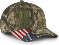 OC Sports CWF-305 Adjustable Cap - Realtree APX USA - Realtree / OSFM