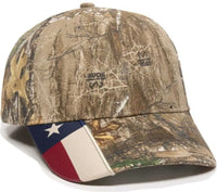 OC Sports CWF-305 Adjustable Cap - Realtree Edge TX - Realtree / 6 7/8’’ - 7 1/2’’
