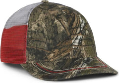 OC Sports CWF-400M Adjustable Mesh Back Cap - Mossy Oak Country DNA Texas Flag - Mossy Oak / OSFM