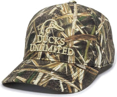 OC Sports DU21X Ducks Unlimited Caps - Mossy Oak Shadow Grass Blades Ducks Unlimited