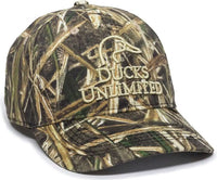 OC Sports DU21X Ducks Unlimited Caps - Mossy Oak Shadow Grass Blades Ducks Unlimited - Mossy Oak / Youth