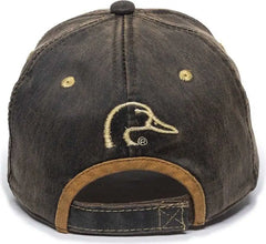 OC Sports DU37C Ducks Unlimited Caps - Dark Brown - Brown / Adult