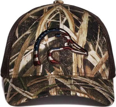 OC Sports DU63B Ducks Unlimited Caps - Mossy Oak Shadowgrass Blades Duck Brown - Mossy Oak Brown / OSFM
