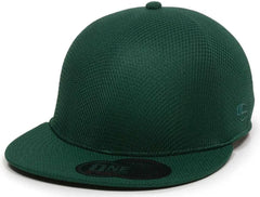 OC Sports EDGE Flexible Fitting Cap - Dark Green