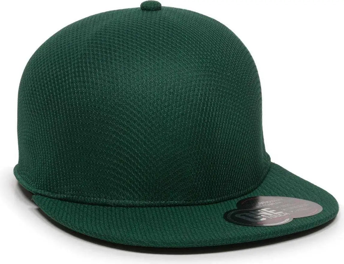 OC Sports EDGE Flexible Fitting Cap - Dark Green - Forest / 7’’ - 7 3/8’’