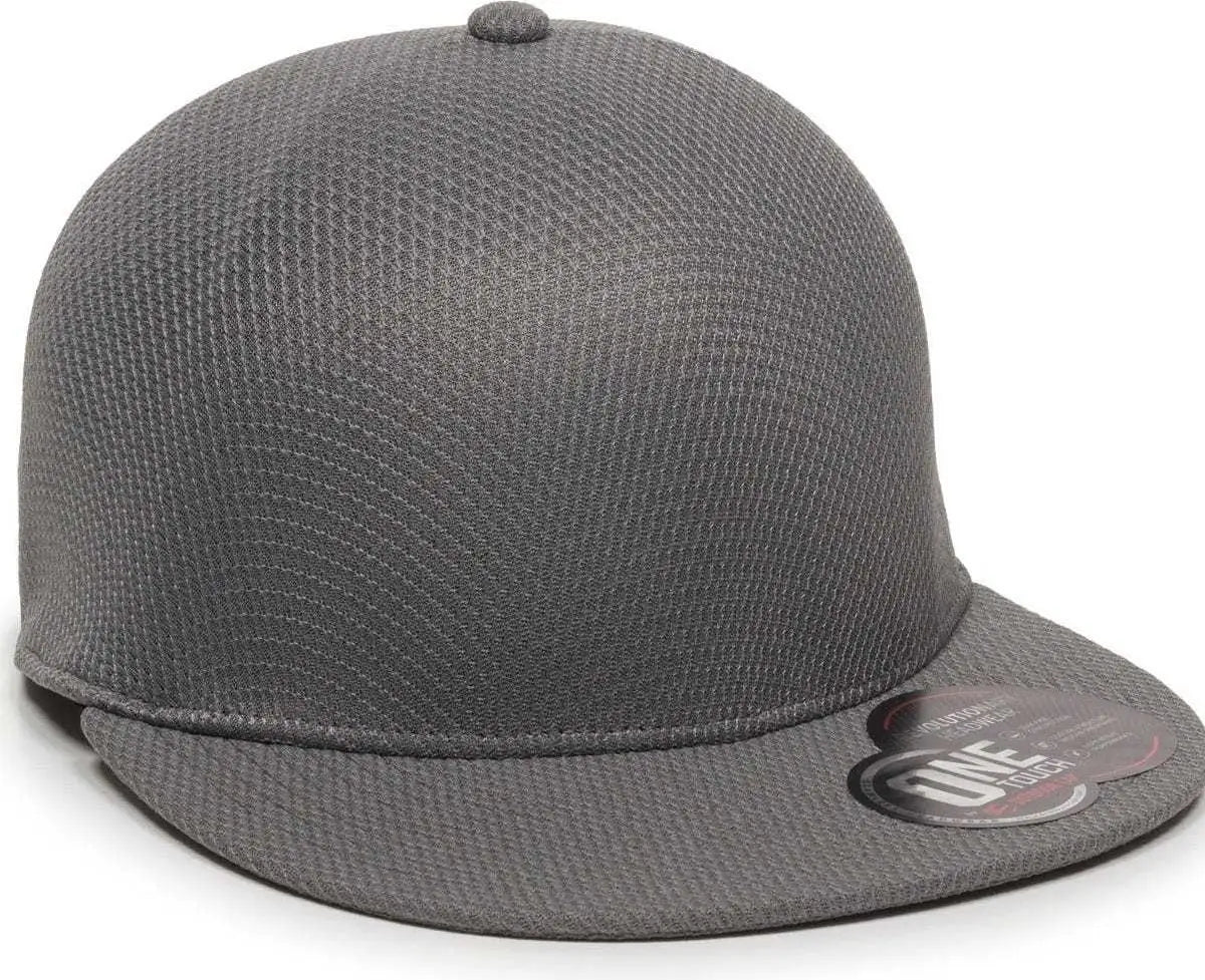 OC Sports EDGE Flexible Fitting Cap - Graphite - Dark Gray / 7’’ - 7 3/8’’