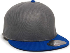 OC Sports EDGE Flexible Fitting Cap - Graphite Royal - Dark Gray Royal / 7’’ - 7 3/8’’