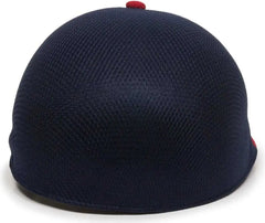 OC Sports EDGE Flexible Fitting Cap - Navy Red