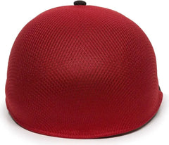 OC Sports EDGE Flexible Fitting Cap - Red Black