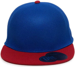 OC Sports EDGE Flexible Fitting Cap - Royal Red