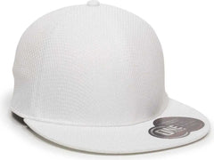 OC Sports EDGE Flexible Fitting Cap - White - White / 7’’ - 7 3/8’’