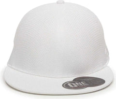 OC Sports EDGE Flexible Fitting Cap - White