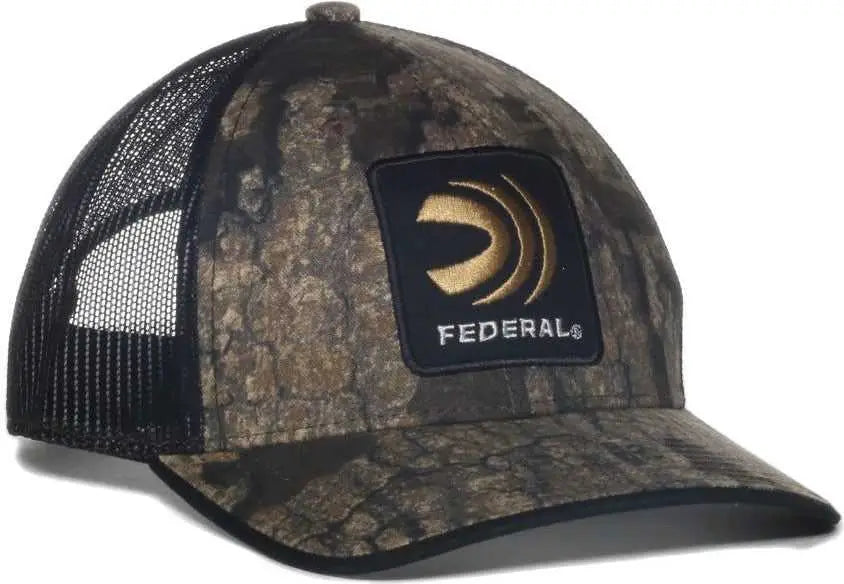 OC Sports FED01 Federal Cap - Realtree Timber Black - Realtree Black / OSFM
