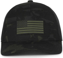 OC Sports FLAG01 FFA Cap - Multicam Black Black - Multican Black / 6 7/8’’ - 7 1/2’’