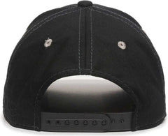 OC Sports FLR-100 Adjustable Cap - Black Light Grey Tropical - Black Light Gray / 6 7/8’’ - 7 1/2’’