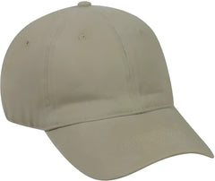 OC Sports FLR-100 Adjustable Cap - Khaki - Khaki / 7’’ - 7 3/8’’