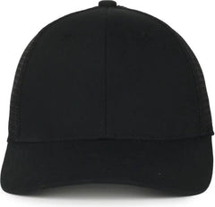 OC Sports FLX672M OCflx Adjustable Sweatband Cap - Black Black - Black / OSFM