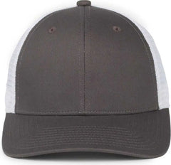 OC Sports FLX672M OCflx Adjustable Sweatband Cap - Charcoal White - White / OSFM