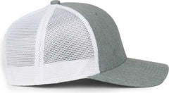 OC Sports FLX672M OCflx Adjustable Sweatband Cap - Heathered Gray White - White / OSFM