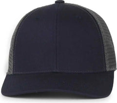 OC Sports FLX672M OCflx Adjustable Sweatband Cap - Navy Charcoal - Dark Gray / OSFM