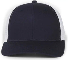 OC Sports FLX672M OCflx Adjustable Sweatband Cap - Navy White - White / OSFM