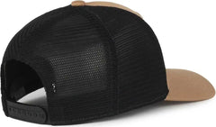 OC Sports FLX672M OCflx Adjustable Sweatband Cap - Old Gold Black - Black / OSFM