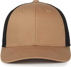 OC Sports FLX672M OCflx Adjustable Sweatband Cap - Old Gold Black - Black / OSFM