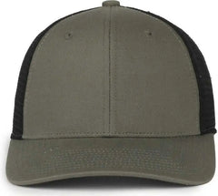 OC Sports FLX672M OCflx Adjustable Sweatband Cap - Olive Black - Black / OSFM