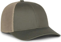 OC Sports FLX672M OCflx Adjustable Sweatband Cap - Olive Khaki - Khaki / OSFM