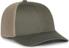 OC Sports FLX672M OCflx Adjustable Sweatband Cap - Olive Khaki - Khaki / OSFM