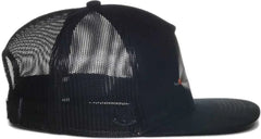 OC Sports FLY02 Cotton Twill Cap - Black - Black / 6 7/8’’ - 7 1/2’’