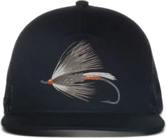 OC Sports FLY02 Cotton Twill Cap - Black - Black / 6 7/8’’ - 7 1/2’’